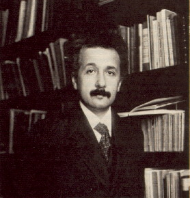 Albert Einstein under sina bästa år som fysiker